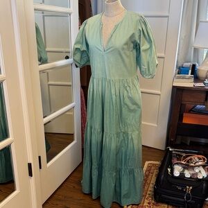 Oliphant Seafoam Maxi Dress
